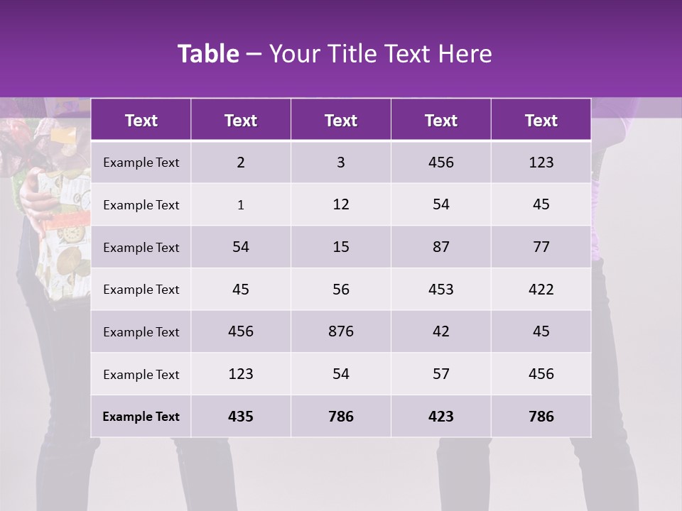 Brunette Congratulation Joyful PowerPoint Template