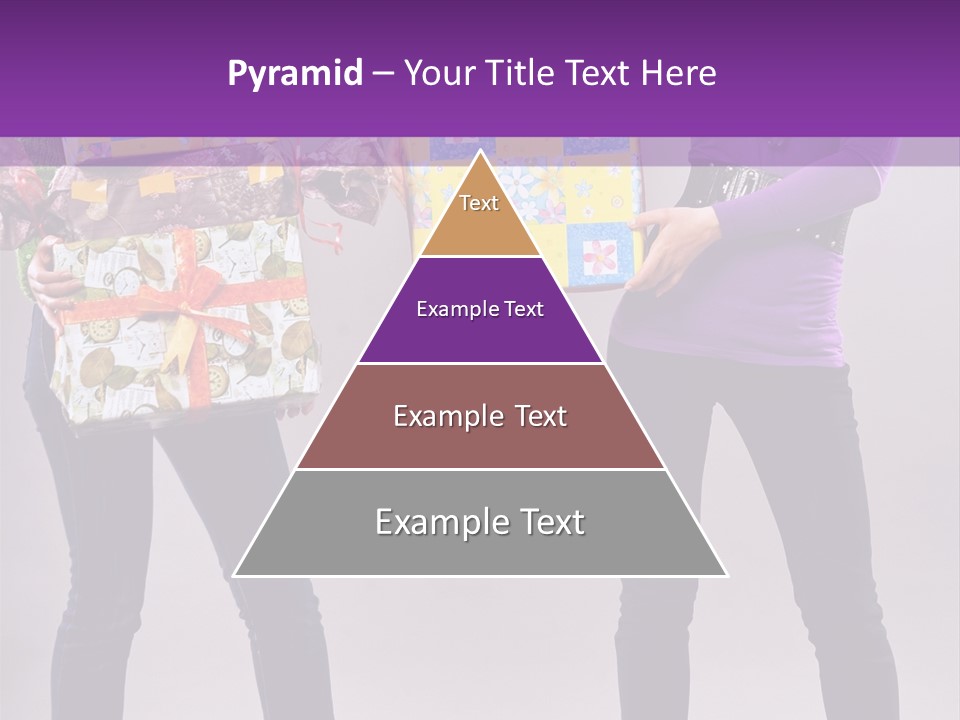 Brunette Congratulation Joyful PowerPoint Template