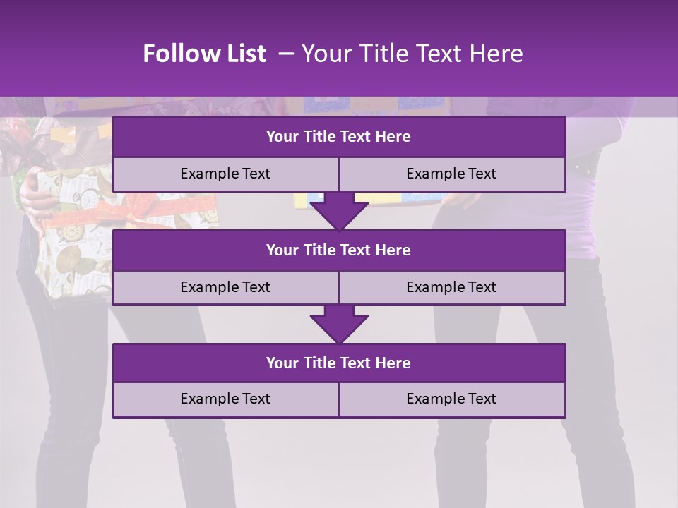 Brunette Congratulation Joyful PowerPoint Template