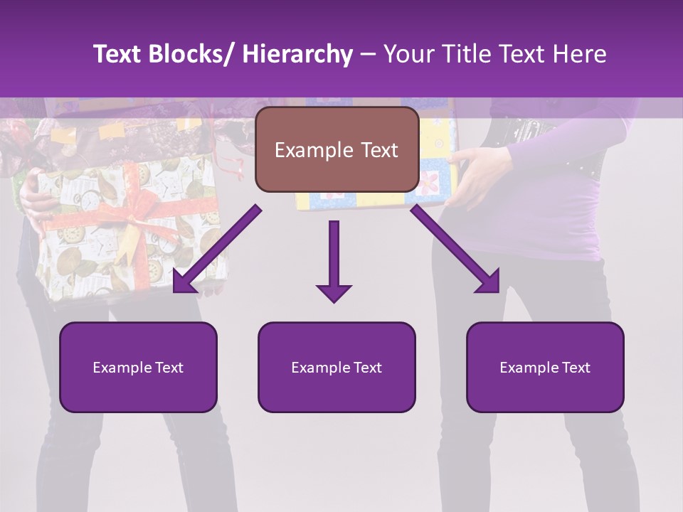 Brunette Congratulation Joyful PowerPoint Template