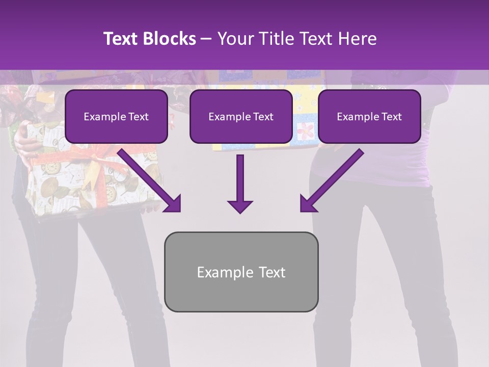 Brunette Congratulation Joyful PowerPoint Template