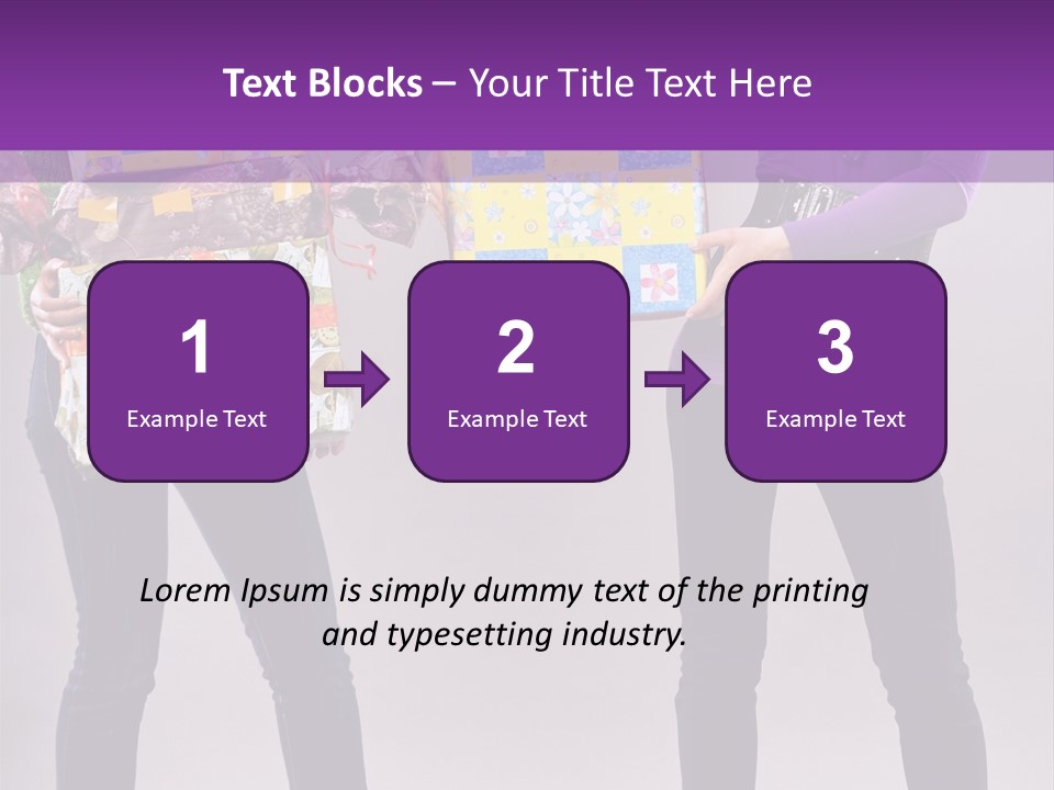 Brunette Congratulation Joyful PowerPoint Template