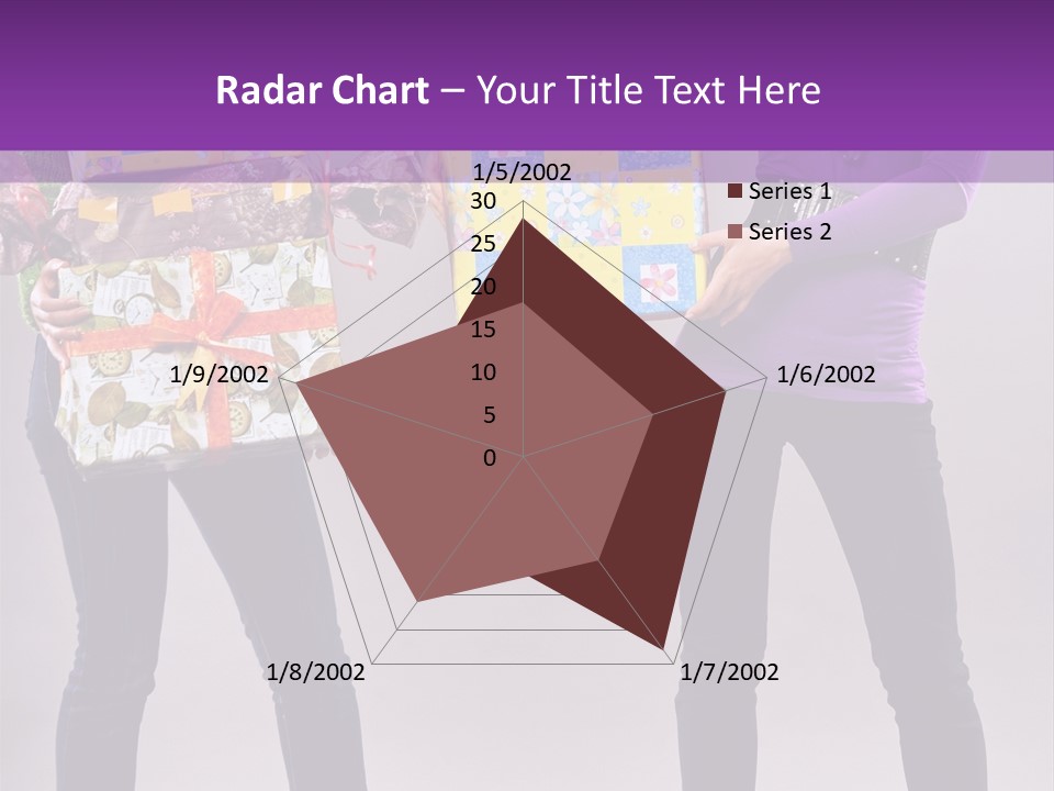 Brunette Congratulation Joyful PowerPoint Template