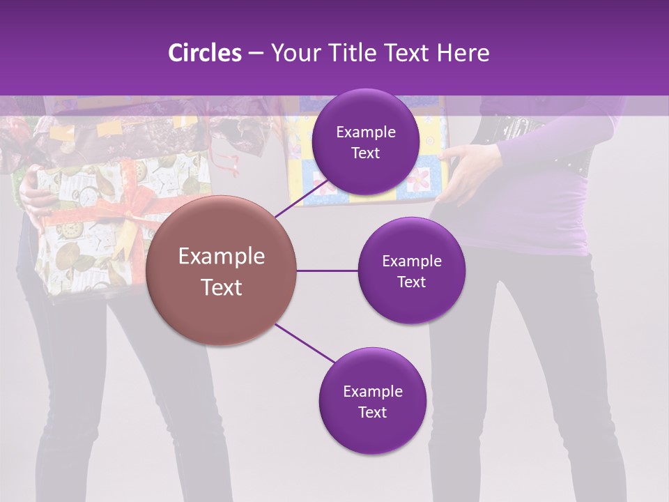 Brunette Congratulation Joyful PowerPoint Template