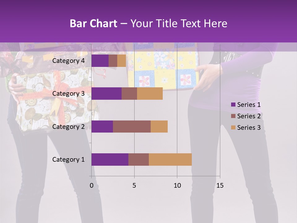 Brunette Congratulation Joyful PowerPoint Template