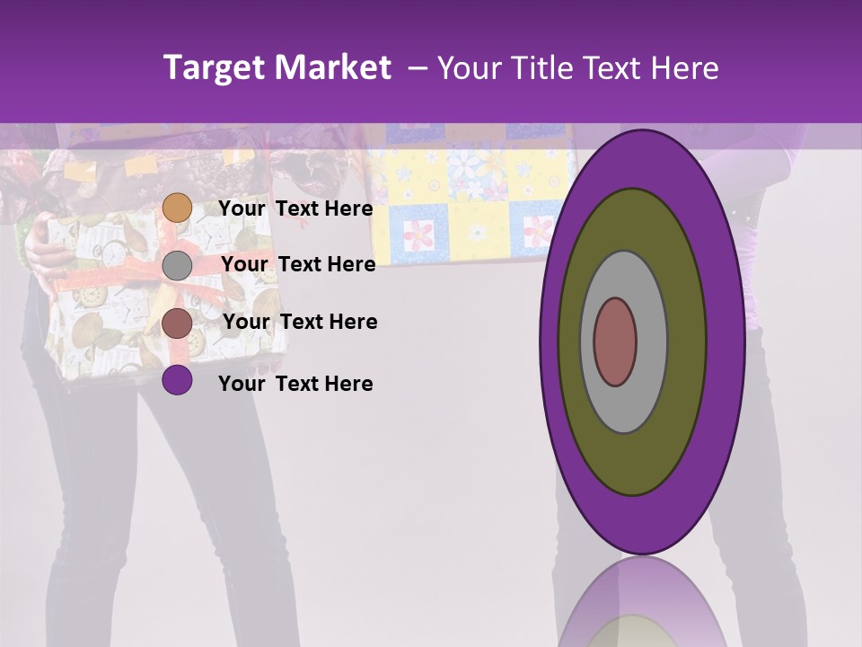 Brunette Congratulation Joyful PowerPoint Template