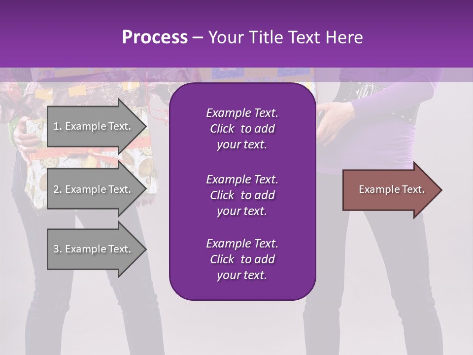 Brunette Congratulation Joyful PowerPoint Template