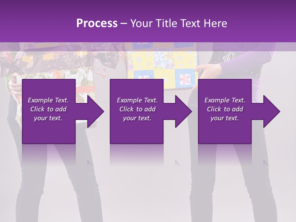 Brunette Congratulation Joyful PowerPoint Template