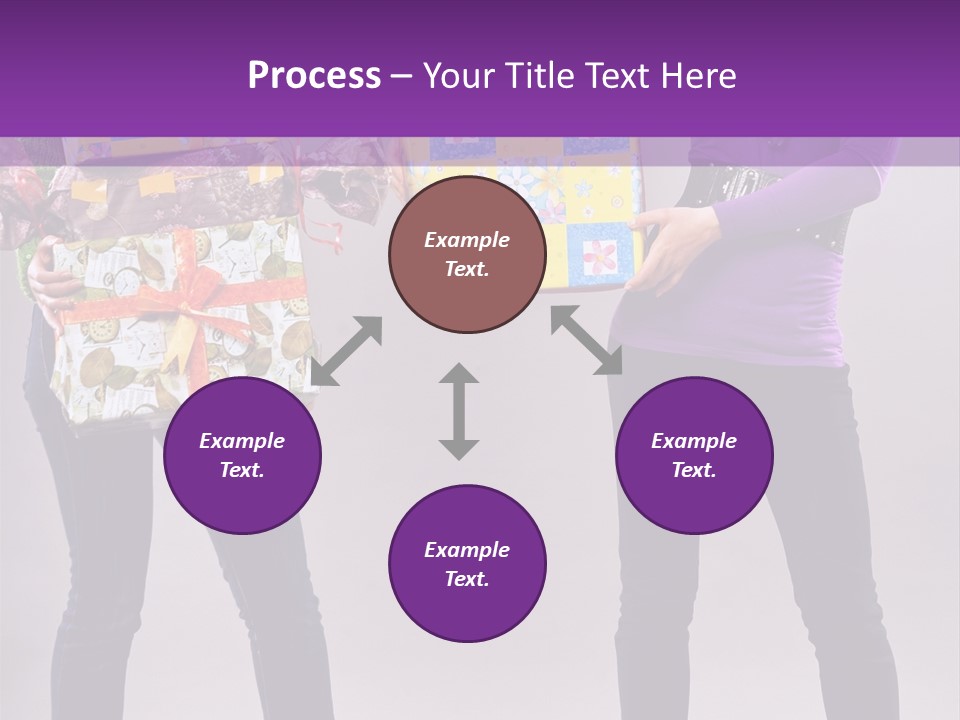 Brunette Congratulation Joyful PowerPoint Template