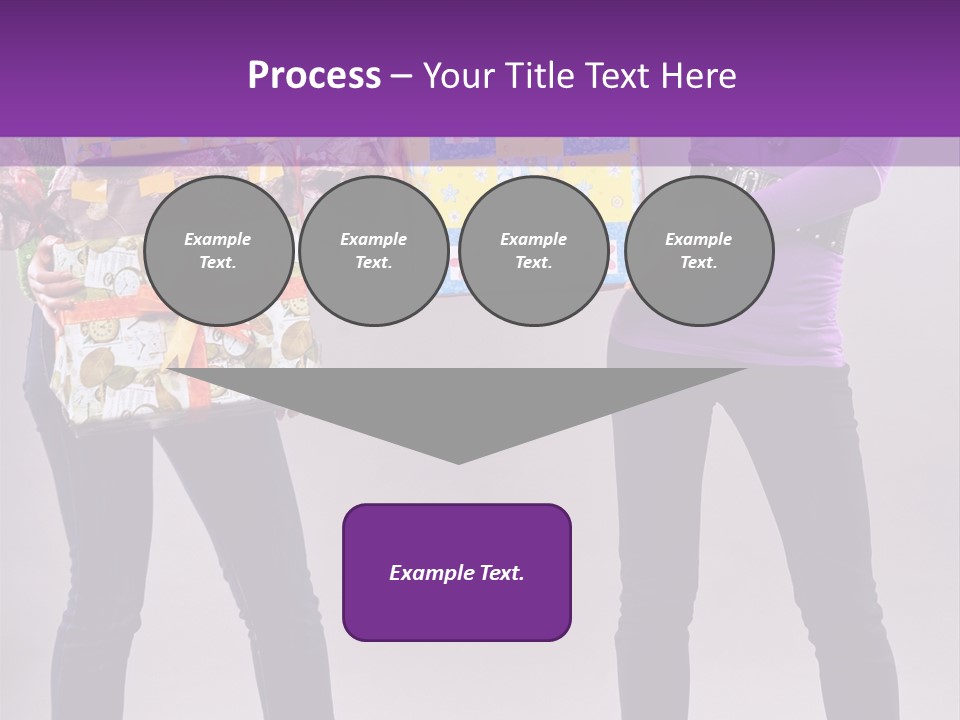 Brunette Congratulation Joyful PowerPoint Template