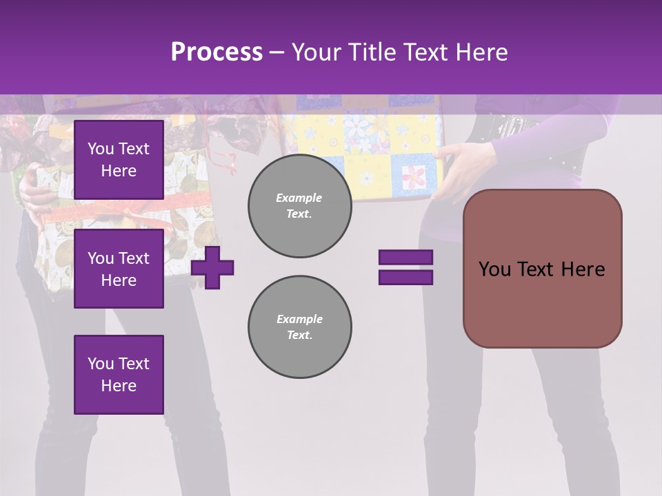Brunette Congratulation Joyful PowerPoint Template