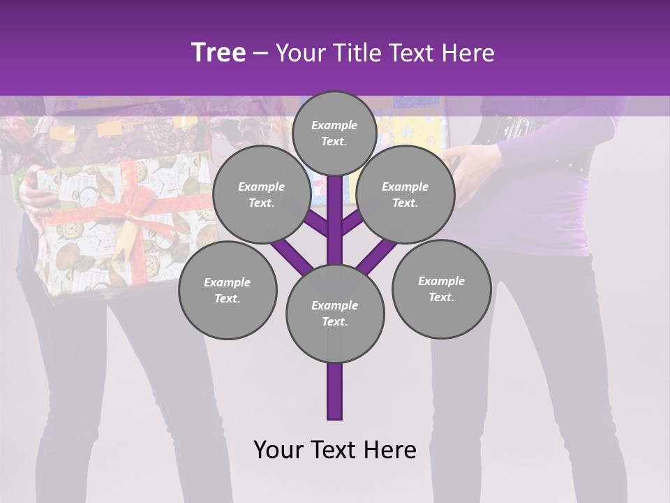 Brunette Congratulation Joyful PowerPoint Template