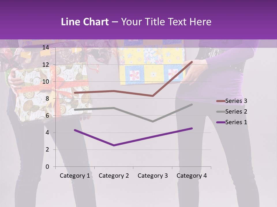 Brunette Congratulation Joyful PowerPoint Template