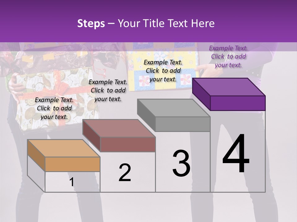 Brunette Congratulation Joyful PowerPoint Template