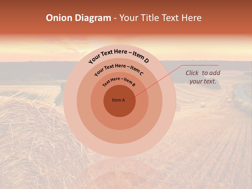 Straw Field PowerPoint Template