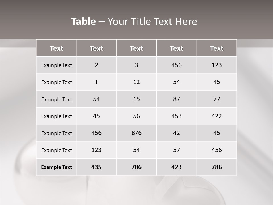 Interior Fork Wedding PowerPoint Template