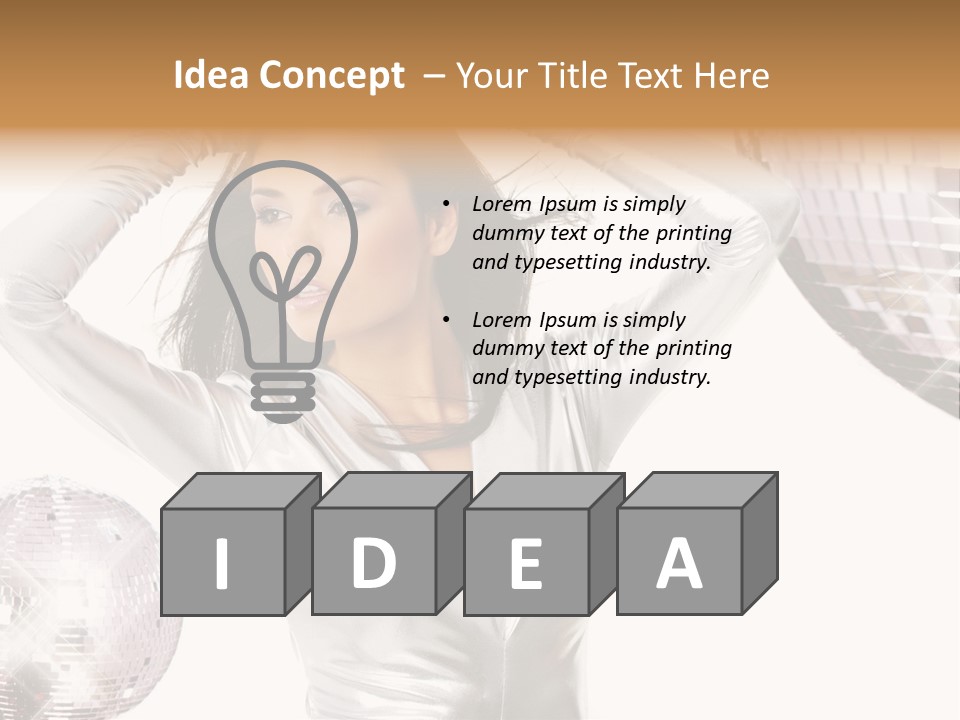 White Party PowerPoint Template