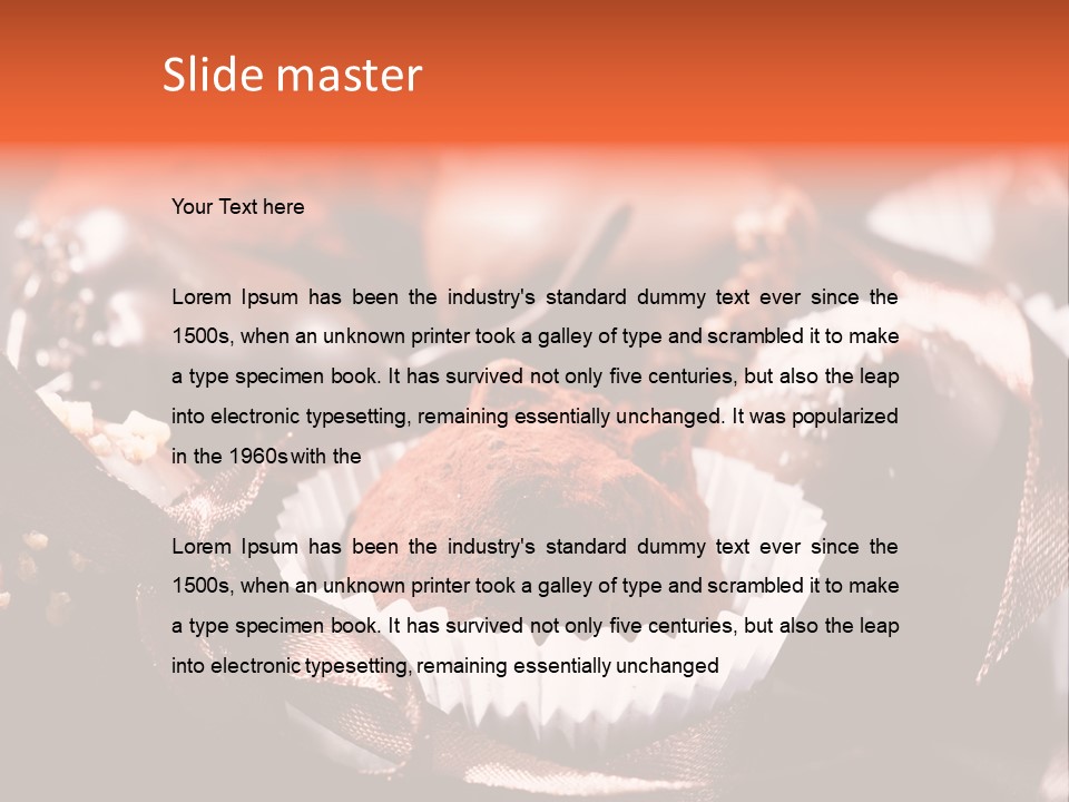 Chocolates PowerPoint Template