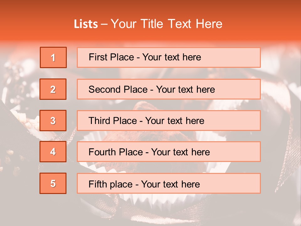 Chocolates PowerPoint Template