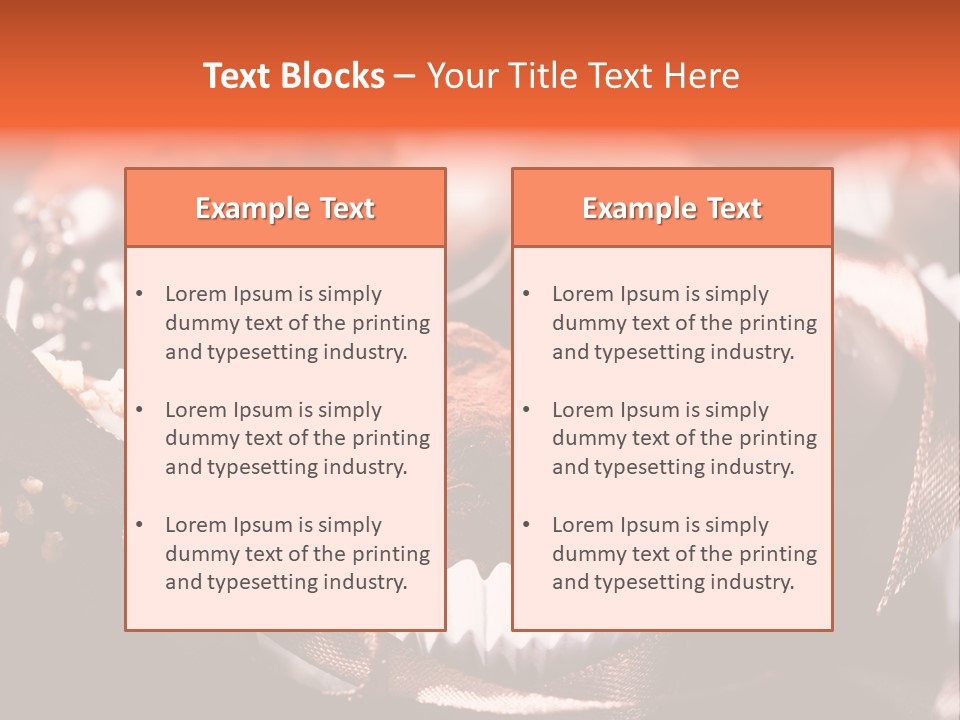 Chocolates PowerPoint Template