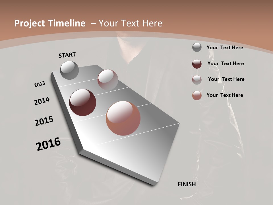 Sensuality Y Model PowerPoint Template