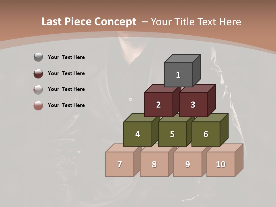 Sensuality Y Model PowerPoint Template