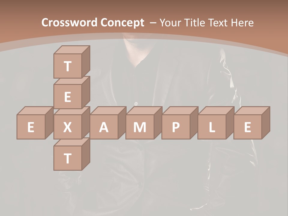 Sensuality Y Model PowerPoint Template