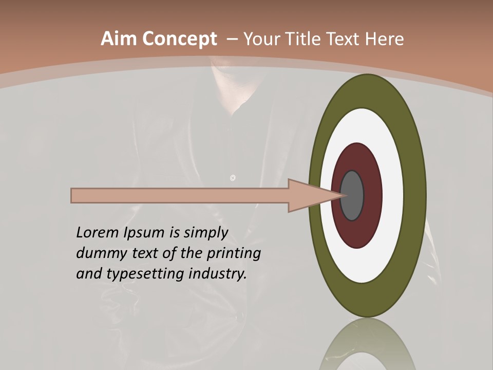 Sensuality Y Model PowerPoint Template