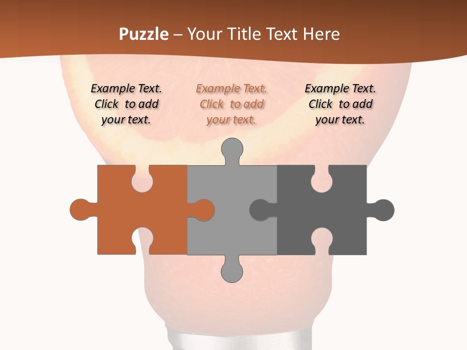 Skull Light Bulb PowerPoint Template