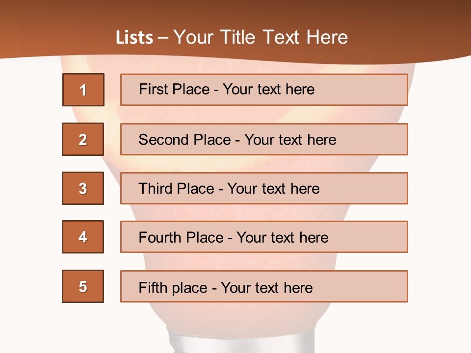 Skull Light Bulb PowerPoint Template