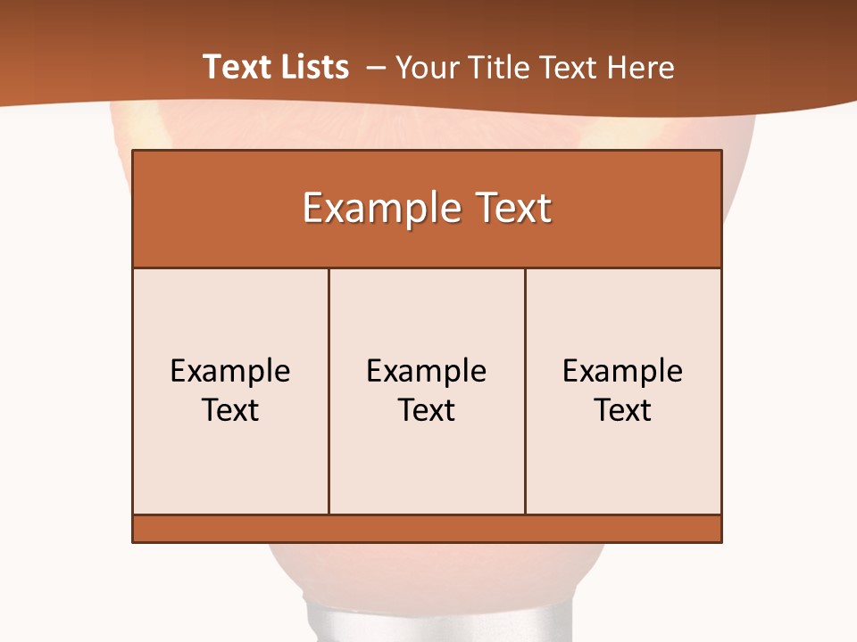 Skull Light Bulb PowerPoint Template