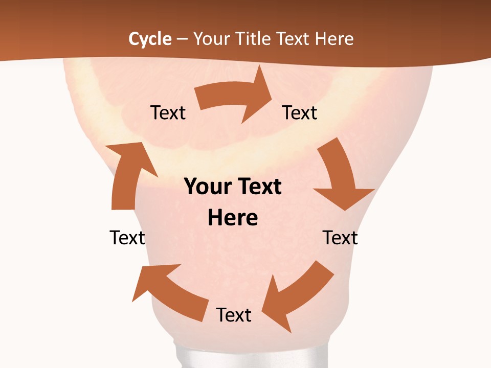 Skull Light Bulb PowerPoint Template