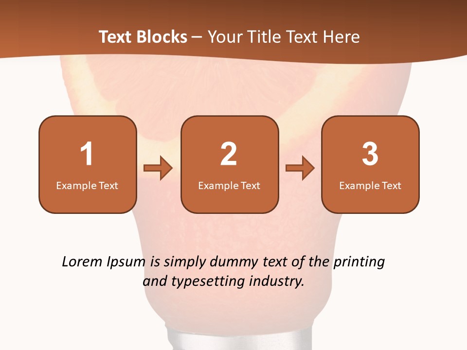 Skull Light Bulb PowerPoint Template