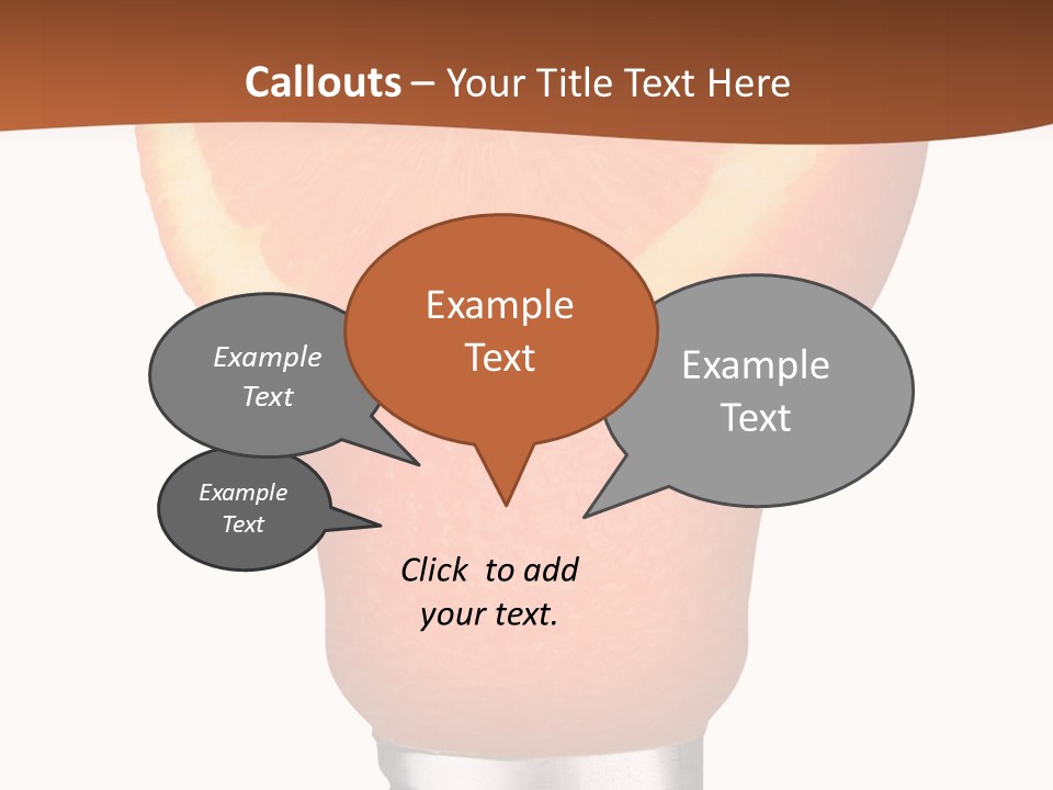 Skull Light Bulb PowerPoint Template