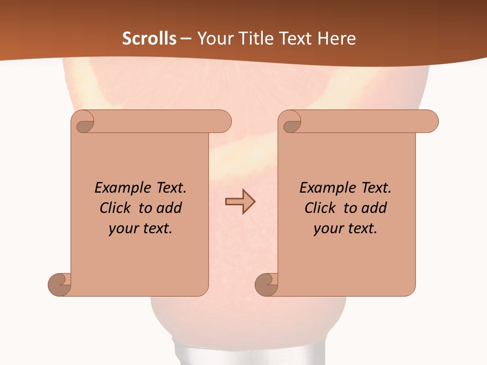 Skull Light Bulb PowerPoint Template