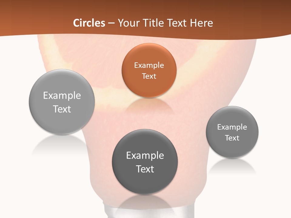 Skull Light Bulb PowerPoint Template