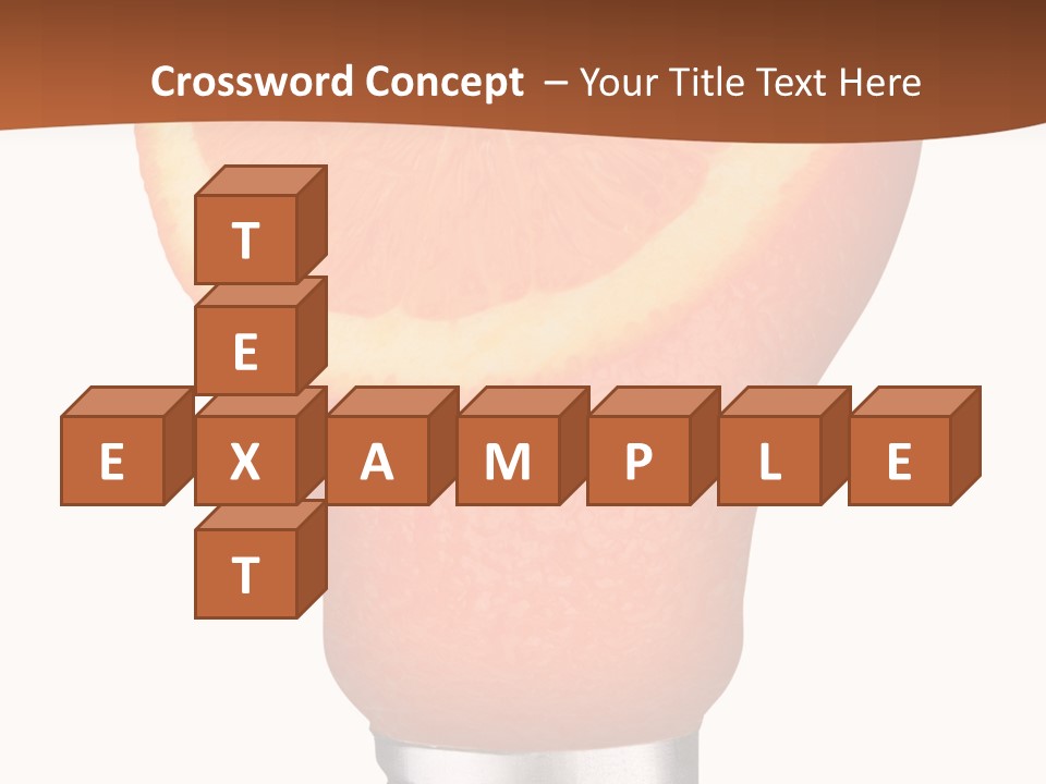 Skull Light Bulb PowerPoint Template