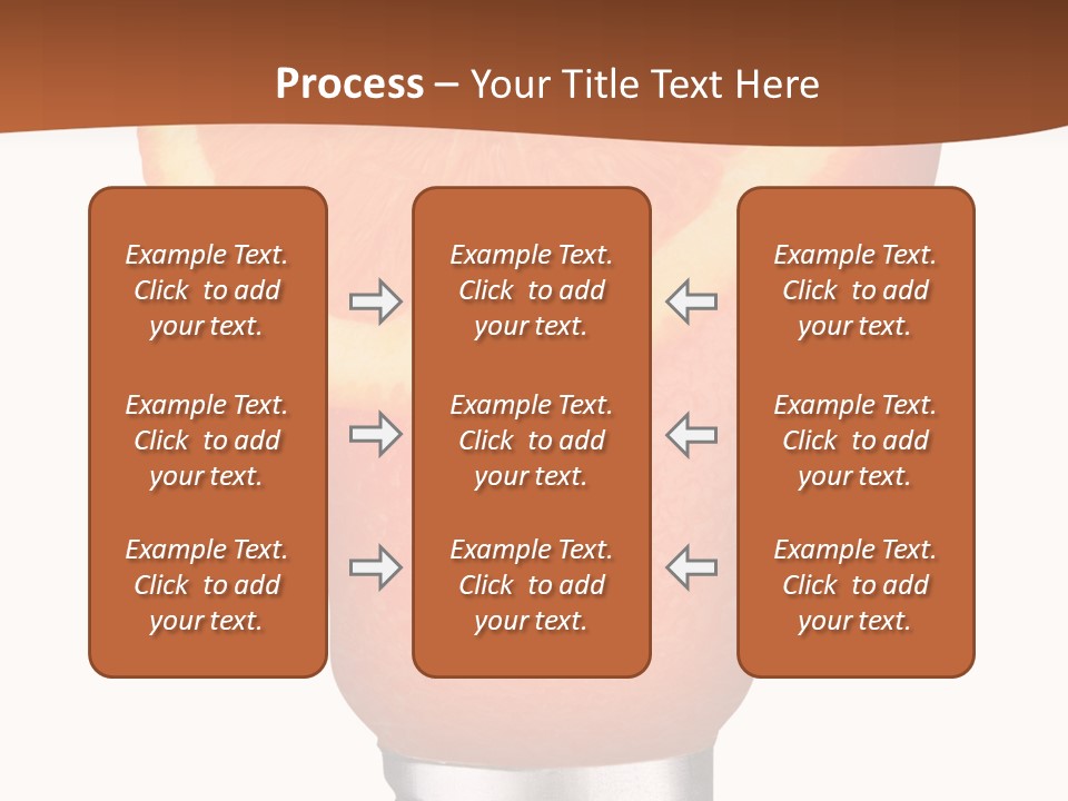 Skull Light Bulb PowerPoint Template