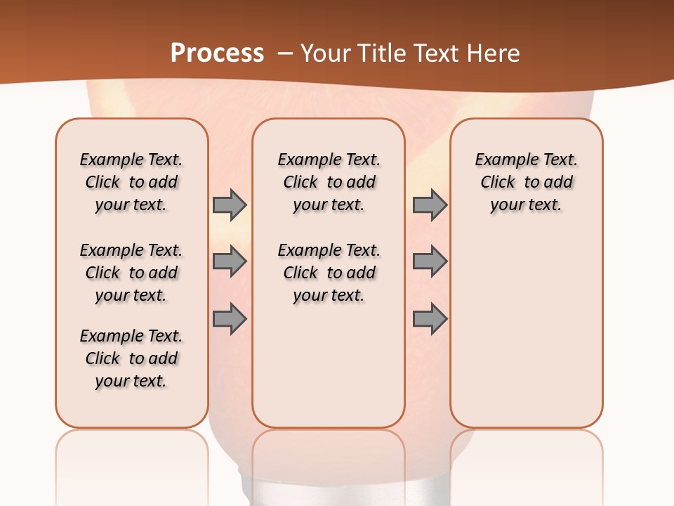 Skull Light Bulb PowerPoint Template