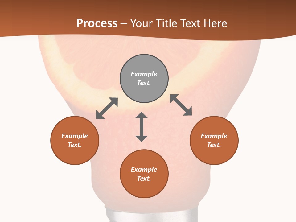 Skull Light Bulb PowerPoint Template