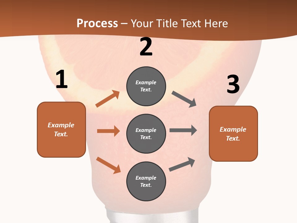 Skull Light Bulb PowerPoint Template