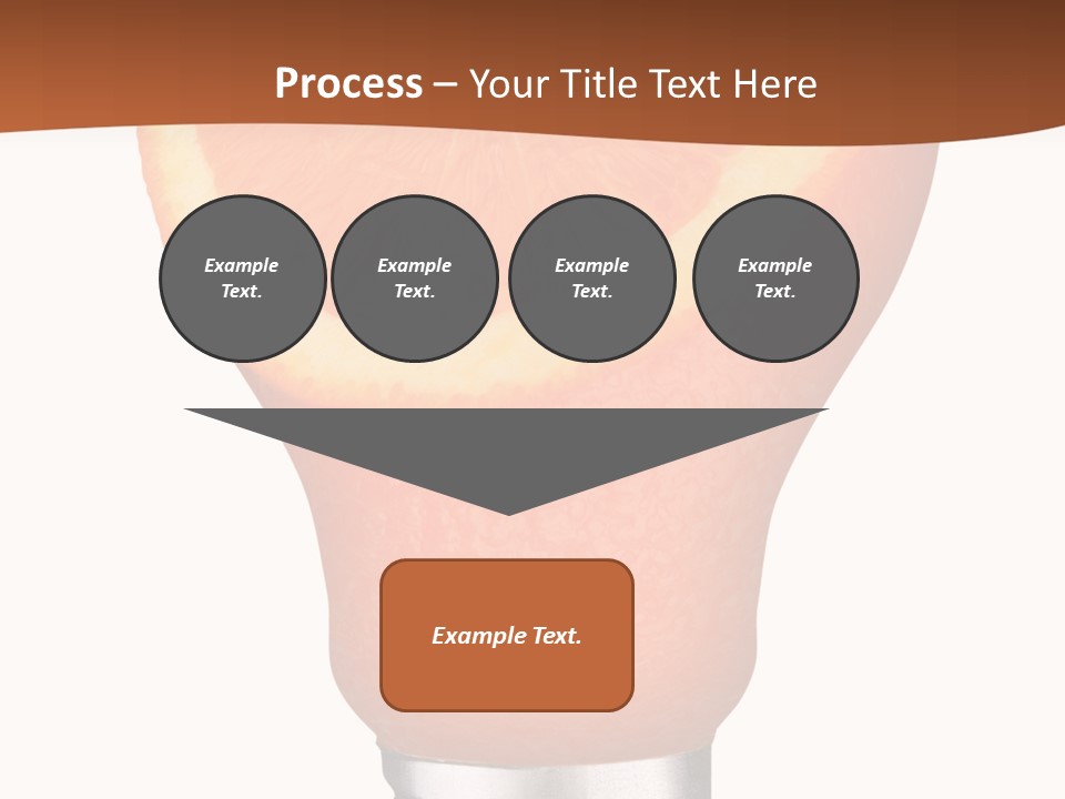 Skull Light Bulb PowerPoint Template