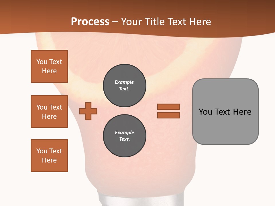 Skull Light Bulb PowerPoint Template
