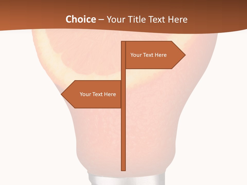 Skull Light Bulb PowerPoint Template