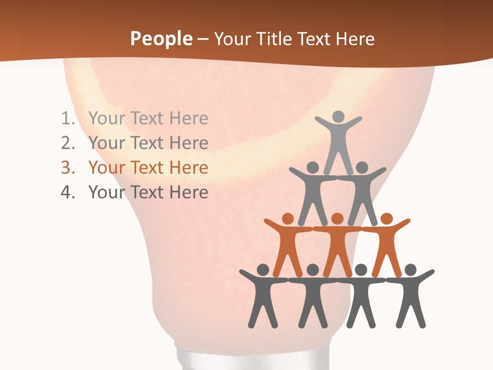 Skull Light Bulb PowerPoint Template