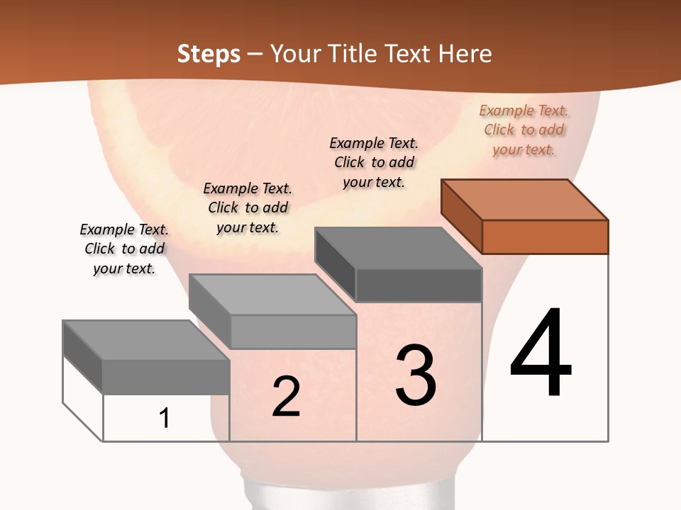 Skull Light Bulb PowerPoint Template