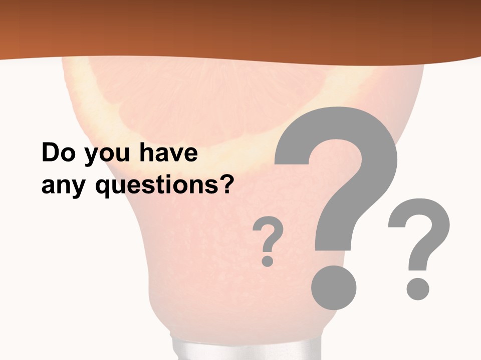 Skull Light Bulb PowerPoint Template