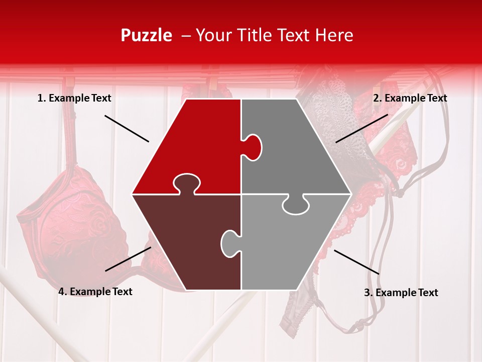 Panties Drying PowerPoint Template