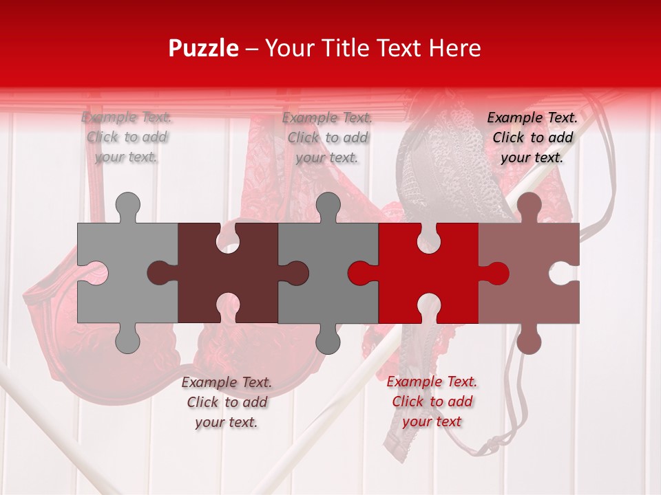 Panties Drying PowerPoint Template