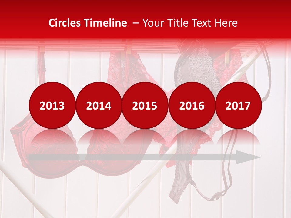 Panties Drying PowerPoint Template